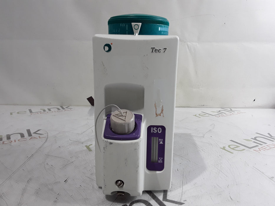 Datex-Ohmeda Datex-Ohmeda Tec 7 Isoflurane Vaporizer Anesthesia reLink Medical