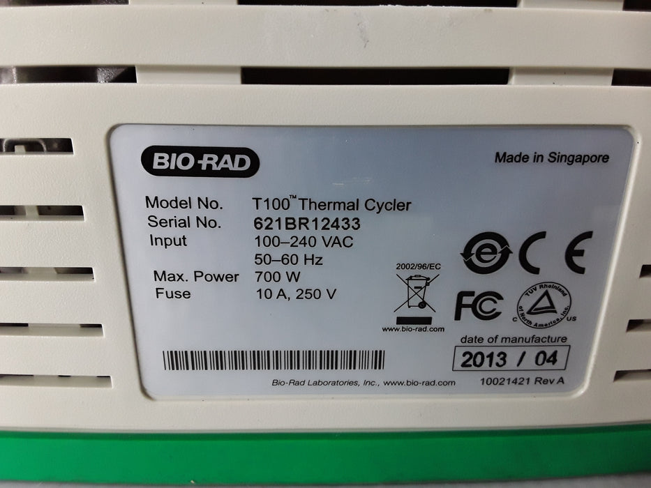 Bio-Rad T100 Thermal Cycler