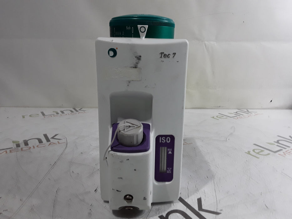 Datex-Ohmeda Datex-Ohmeda Tec 7 Isoflurane Vaporizer Anesthesia reLink Medical