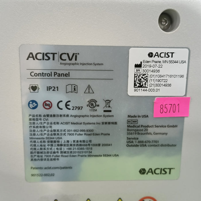 ACIST Cvi Power Injector