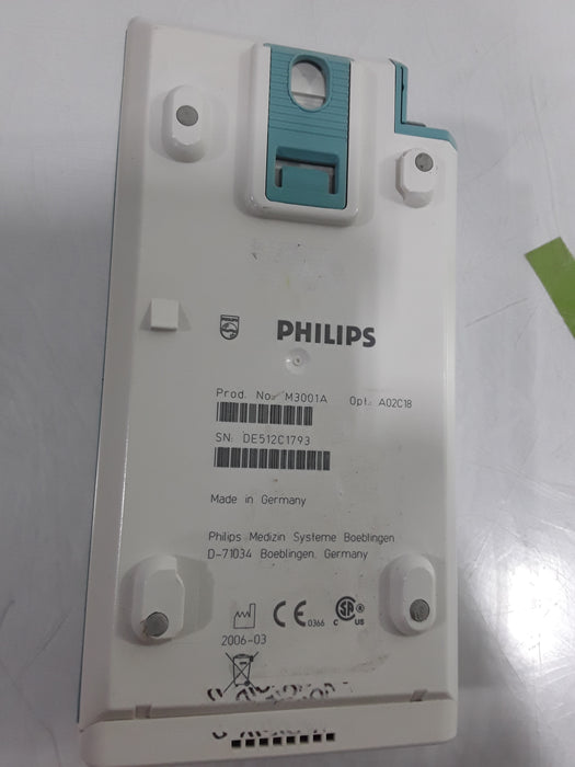 Philips M3001A-A02C18 OxiMax SpO2, NIBP, 12 lead ECG, Temp, IBP MMS Module