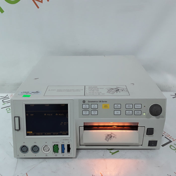 GE Healthcare Corometrics 120 Series Fetal Monitor