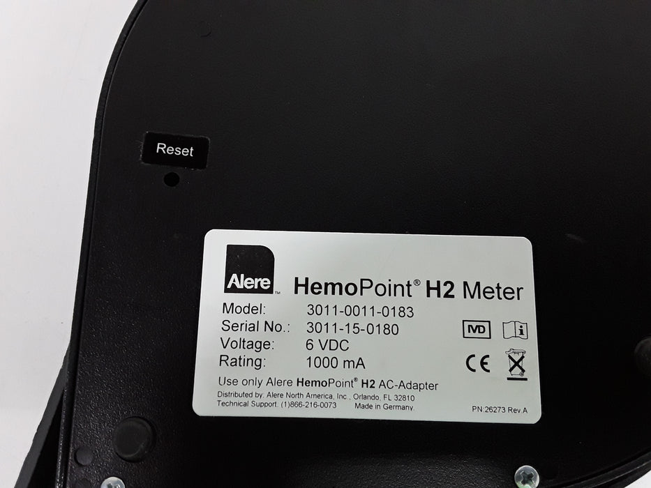 Alere HemoPoint H2 Hemoglobin Test Meter