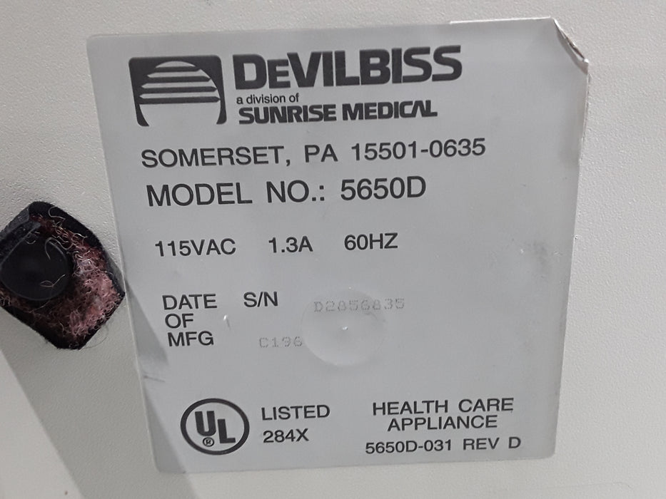 DeVilbiss Healthcare 5650D Pulmo-Aide Compressor