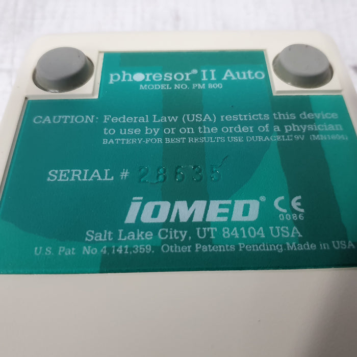 Iomed Phoresor II Auto Dose Controller System