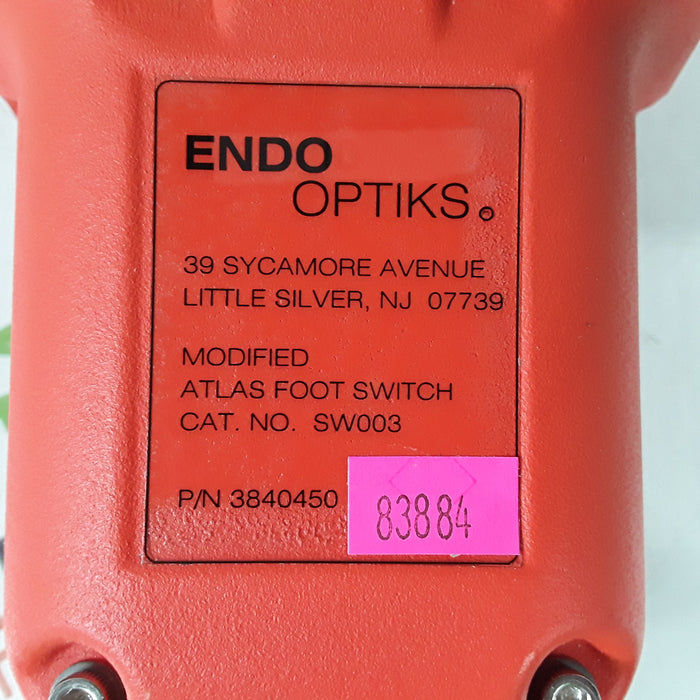 Endo Optiks 3840450 Atlas Footswitch