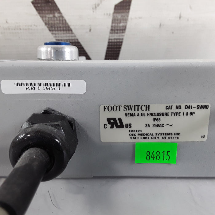 Linemaster Switch Corporation D41-SWNO Footswitch