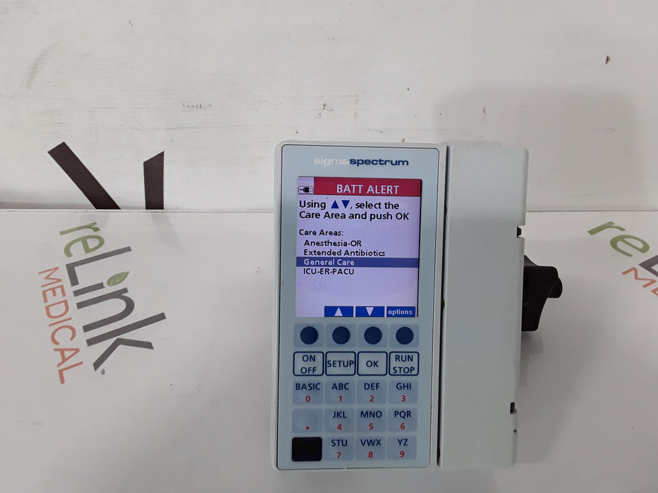 Baxter Sigma Spectrum 6.05.14 without Battery Infusion Pump