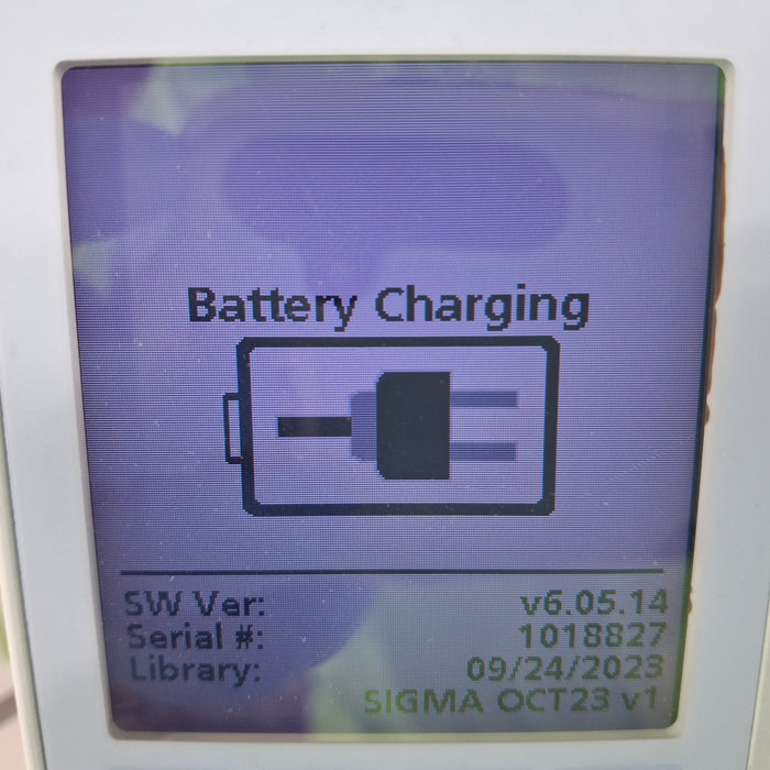 Baxter Sigma Spectrum 6.05.14 without Battery Infusion Pump