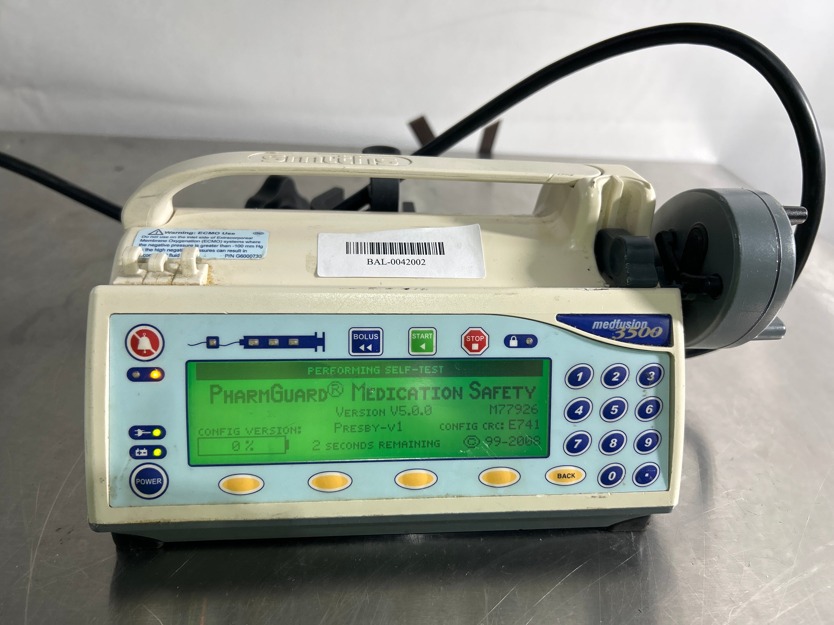 Smiths Medical Medfusion 3500 Syringe Infusion Pump — reLink Medical