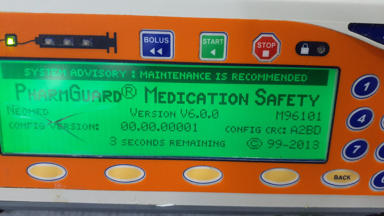 Smiths Medical Medfusion 3500 Syringe Infusion Pump