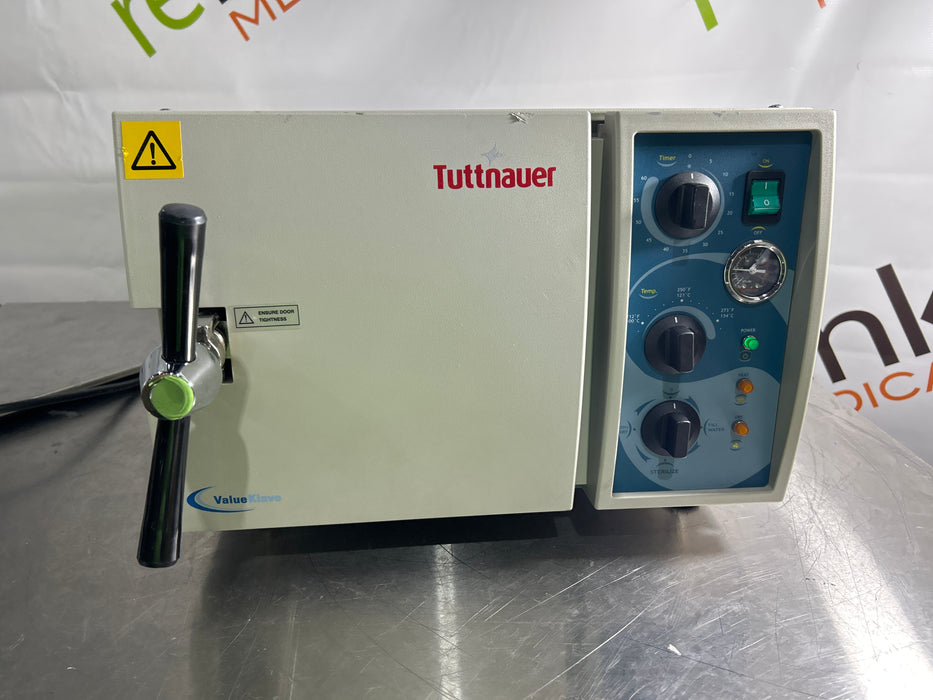 Tuttnauer Valueklave 1730 Autoclave Sterilizer