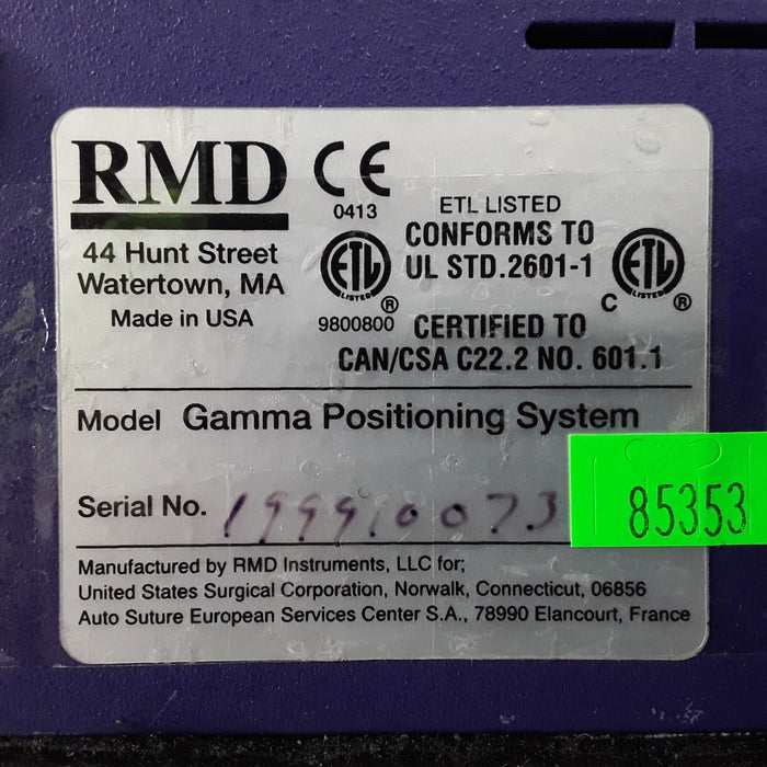 RMD Radiation Monitoring Devices Navigator GPS Gamma Positioning System