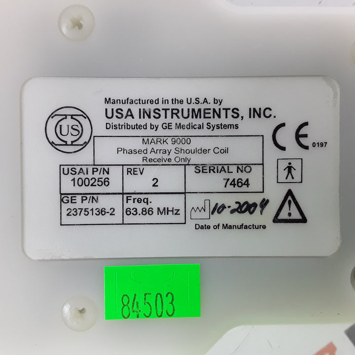 USA Instruments Mark 9000 Phased Array Shoulder Coil