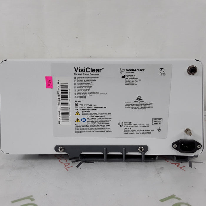 Buffalo Filter VC135 VisiClear Smoke Evacuation Filter