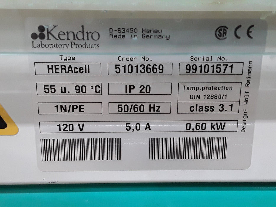 Thermo Scientific Heracell 51013669 CO² Incubator