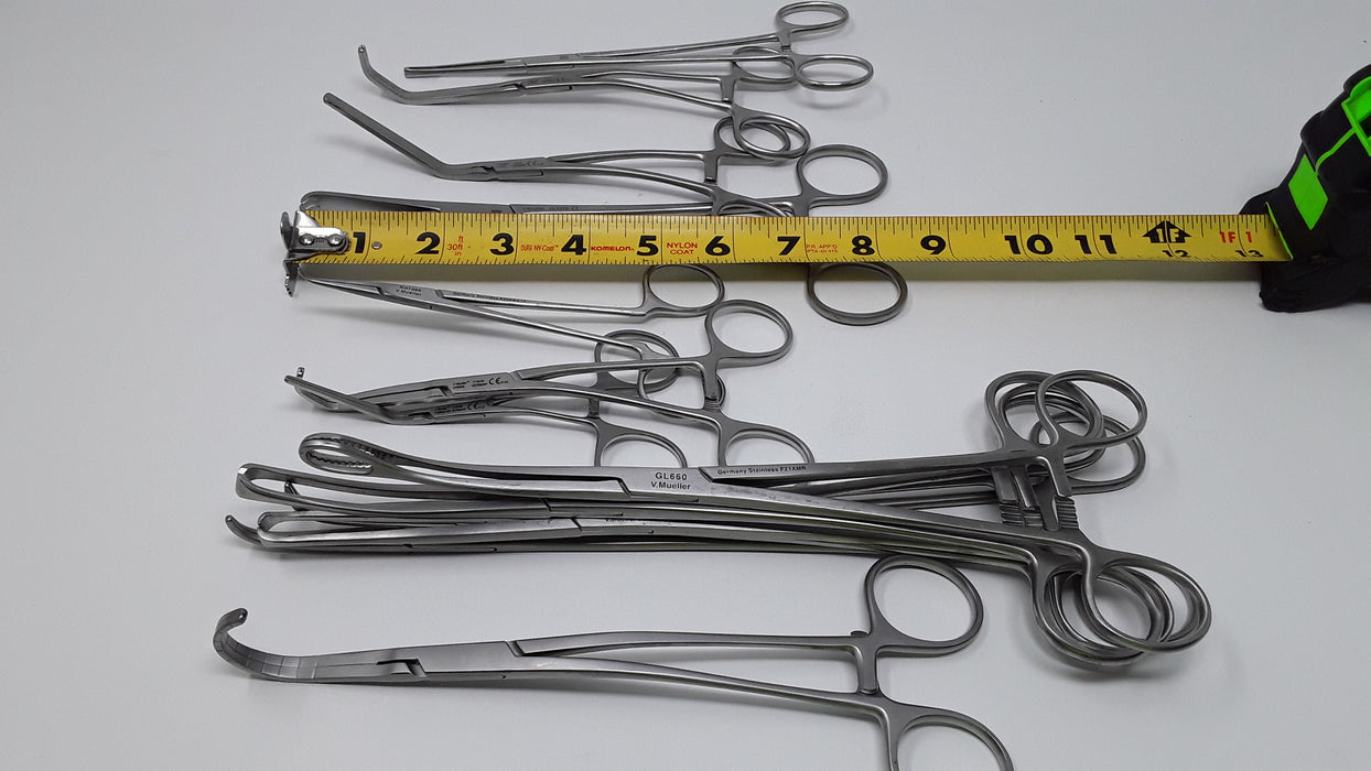 V. Mueller Surgical Clamp Forceps Set