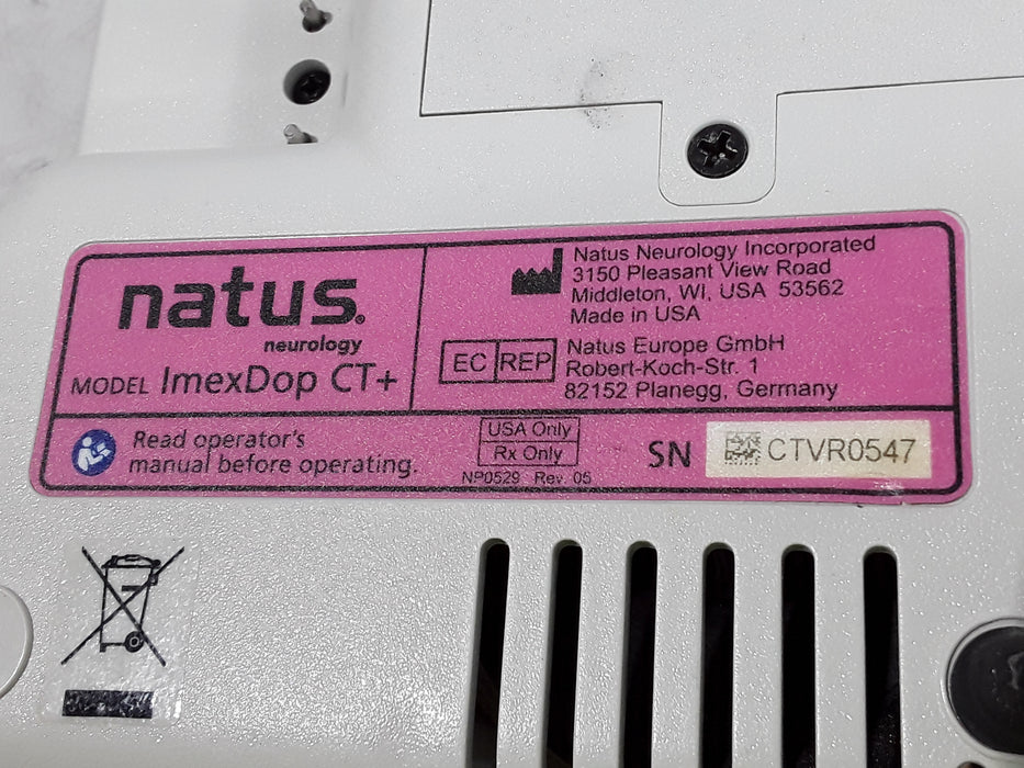 Natus ImexDop CT+ Doppler Medical