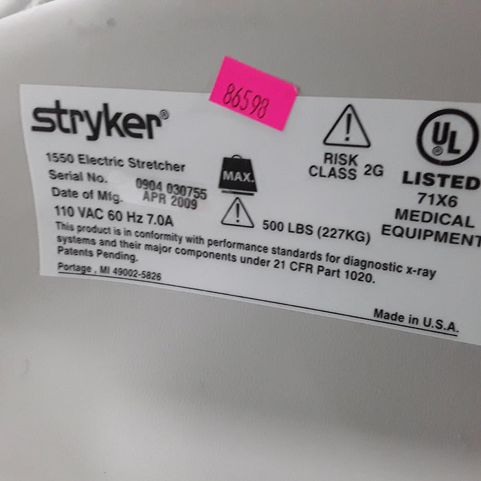 Stryker 1550 Stretcher