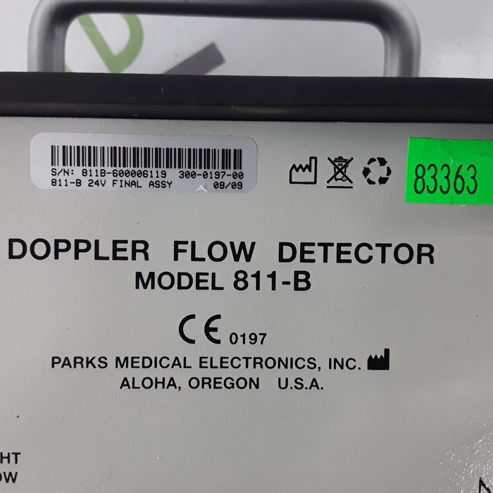 Parks 811-B Doppler Flow Detector