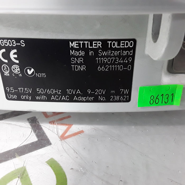 Mettler-Toledo, Inc. PG503-S Balance Scale