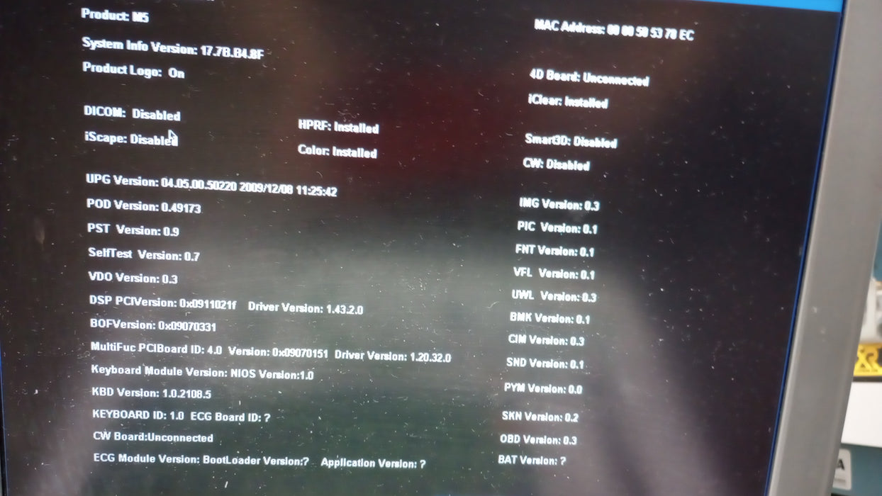 Mindray M5 Ultrasound