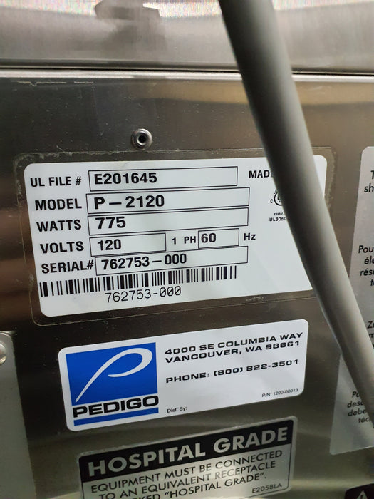 Pedigo Products, Inc. P-2120 Warming Cabinet