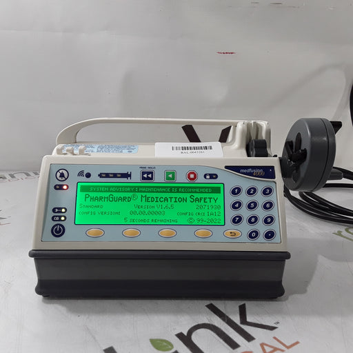 Smiths Medical Smiths Medical Medfusion 4000 Syringe Infusion Pump Infusion Pump reLink Medical