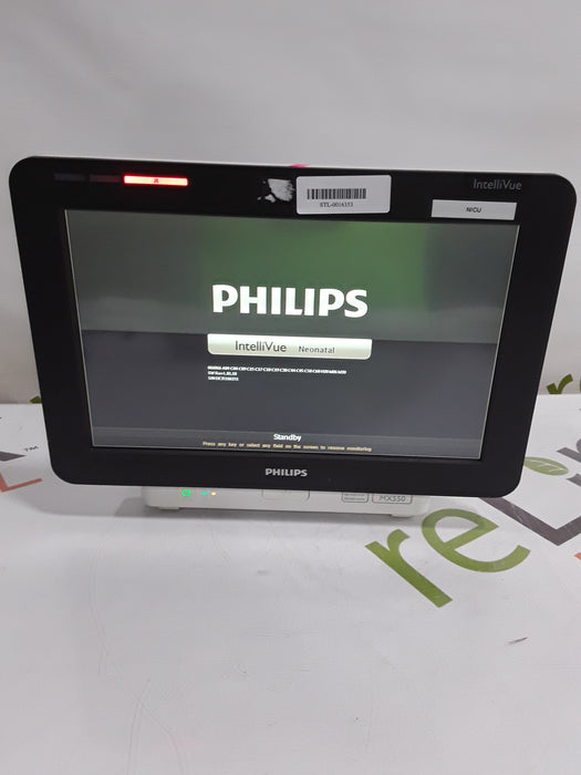 Philips IntelliVue MX550 Portable/Bedside Patient Monitor