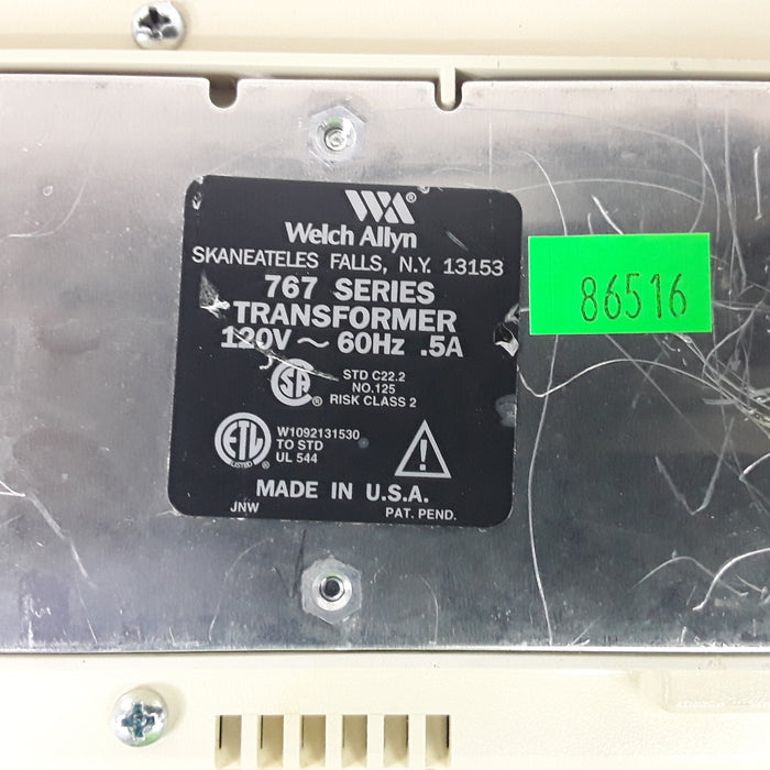 Welch Allyn 767 Series Transformer without Heads