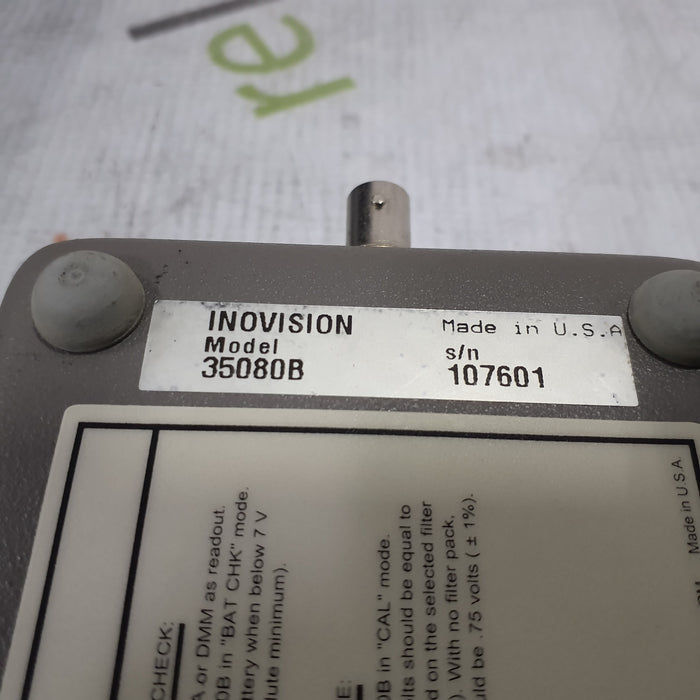 Inovision Radiation Measurements 35050A Dosimeter / kVp Readout