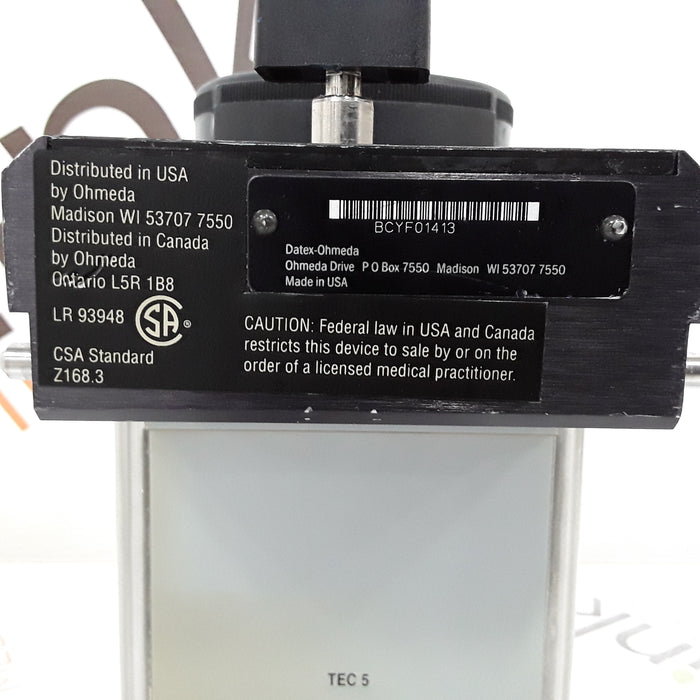 Datex-Ohmeda Isotec 5 Isoflurane Vaporizer