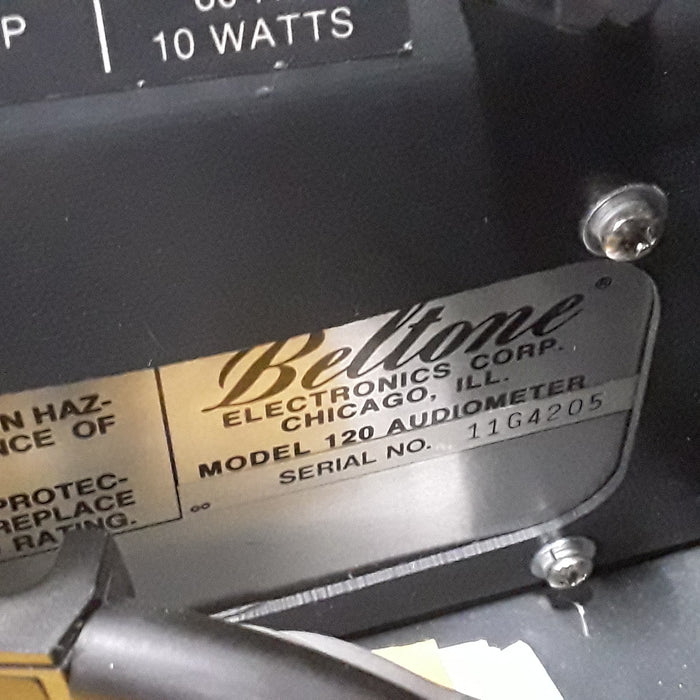 Beltone 120 Audiometer