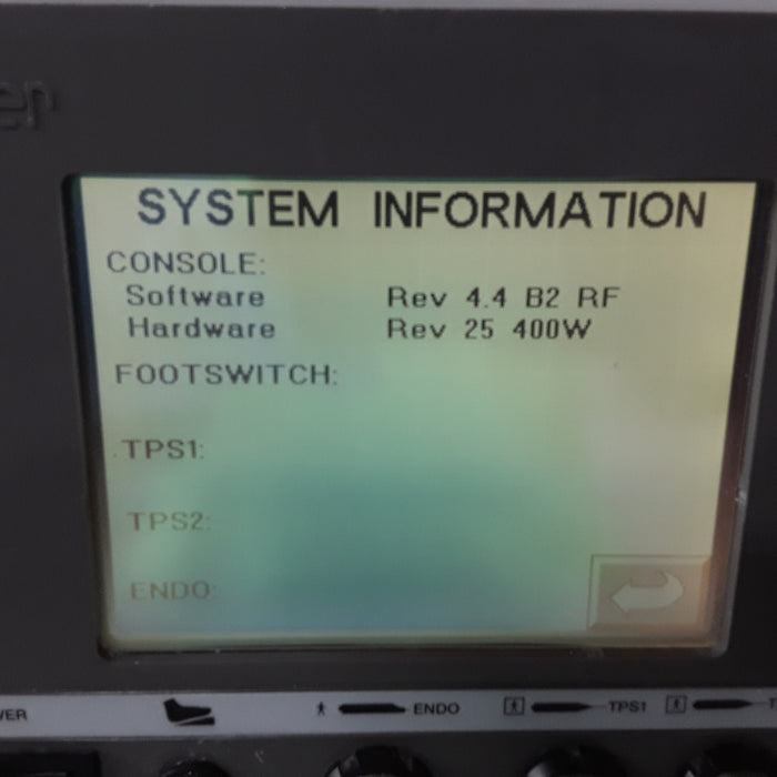 Stryker TPS Irrigation Console