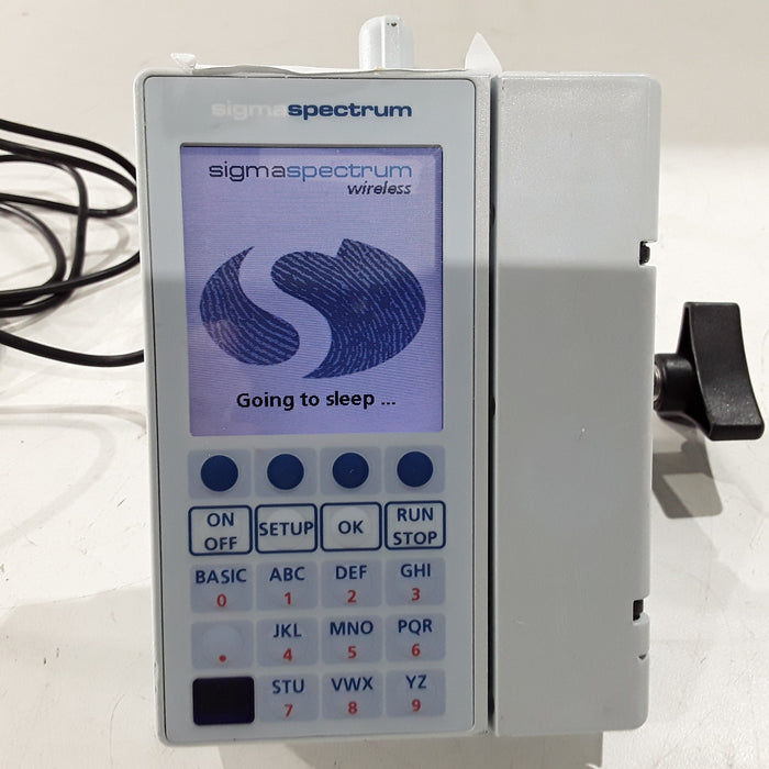 Baxter Sigma Spectrum with B/G Battery Infusion Pump