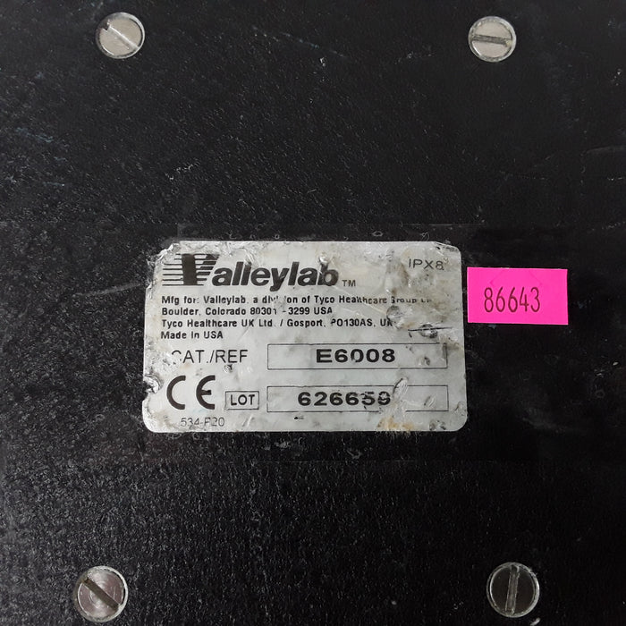 Valleylab E6008 Monopolar Electrosurgical Footswitch