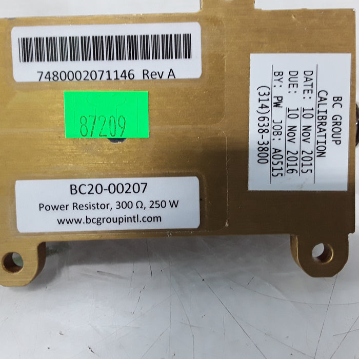 BC Biomedical BC20 External Power Resistor