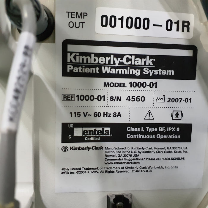 Kimberly-Clark M1000-01 Patient Warmer