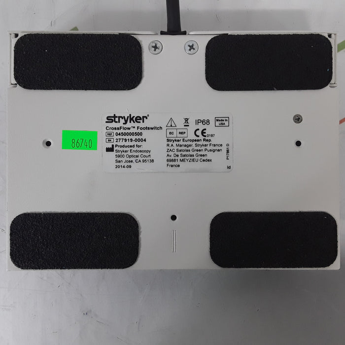 Stryker Crossflow Foot Switch