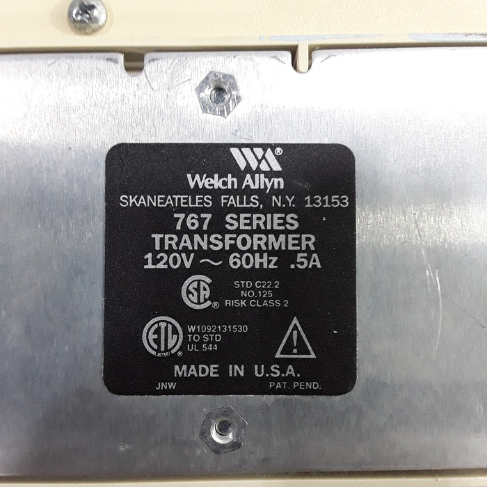 Welch Allyn 767 Series Transformer without Heads