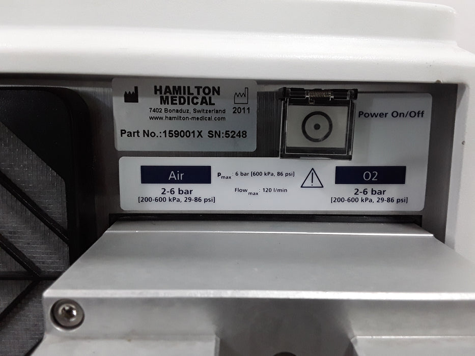 Hamilton Medical Inc G5 Ventilator