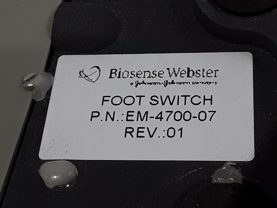 BioSense Webster EM-4700-07 Foot Switch