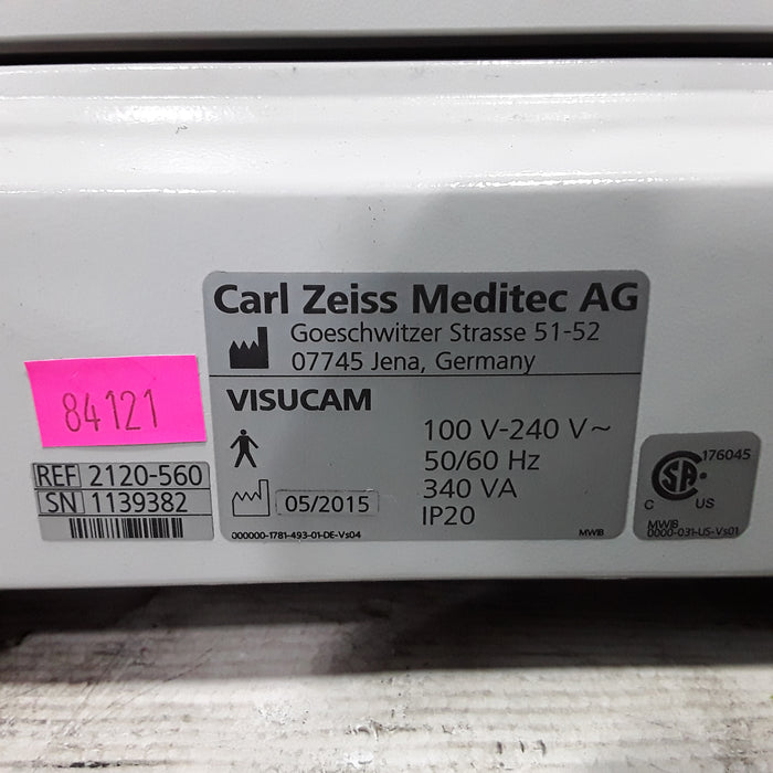 Carl Zeiss Visucam Pro NM Fundus Retinal Camera
