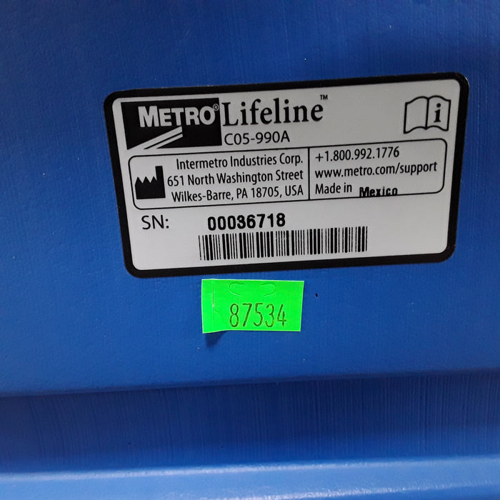 Metro Lifeline Crash Cart