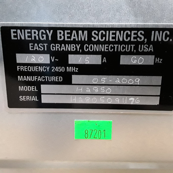 Energy Beam EBS H2850 Microwave Tissue Processor