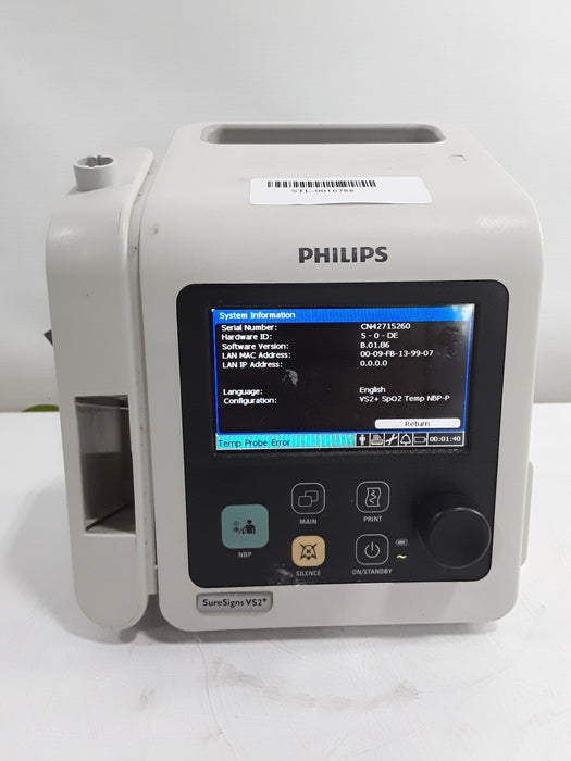 Philips SureSigns VS2+ Vital Signs Monitor