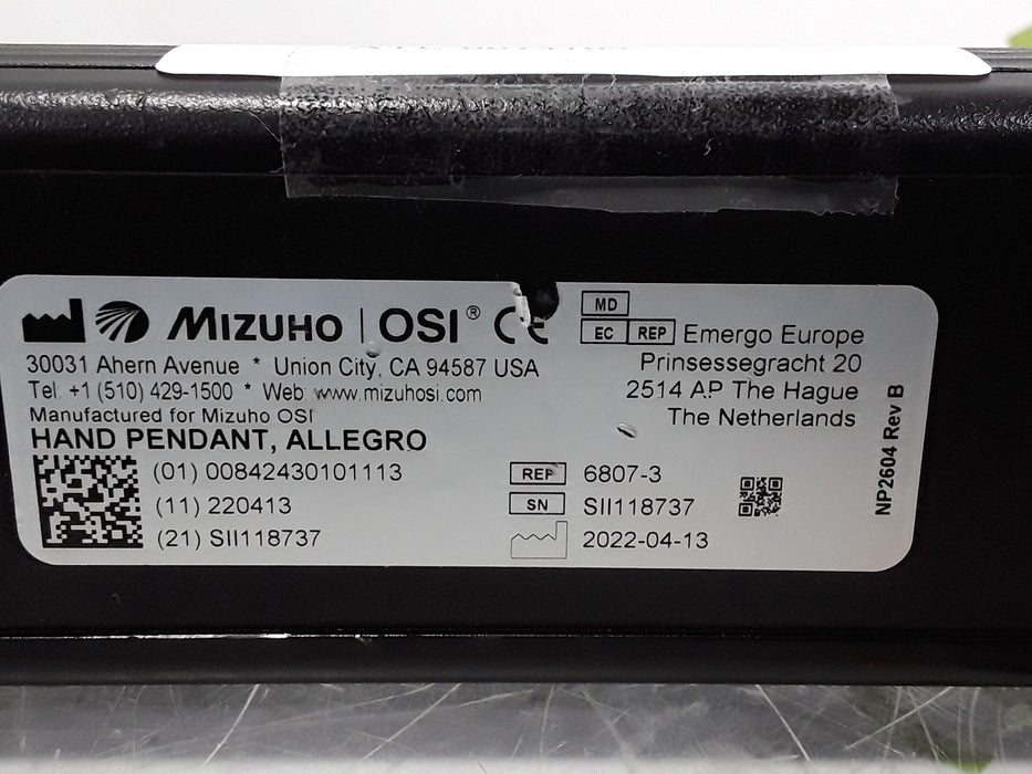 Mizuho OSI 6807-3 Allegro Hand Control