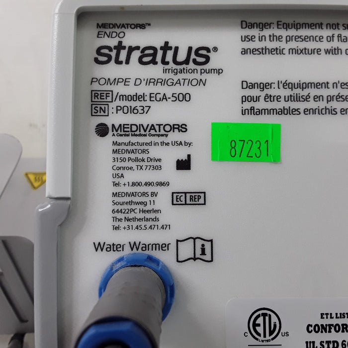 Medivators Endo Stratus EGA-500 Irrigation Pump