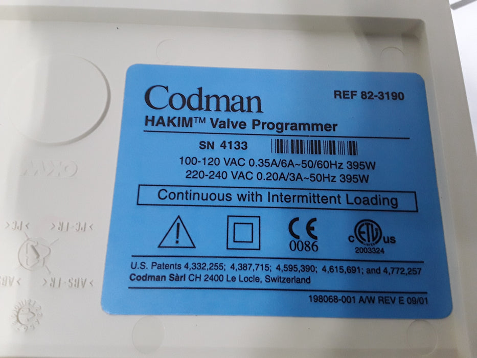 Codman HAKIM Valve Programmer