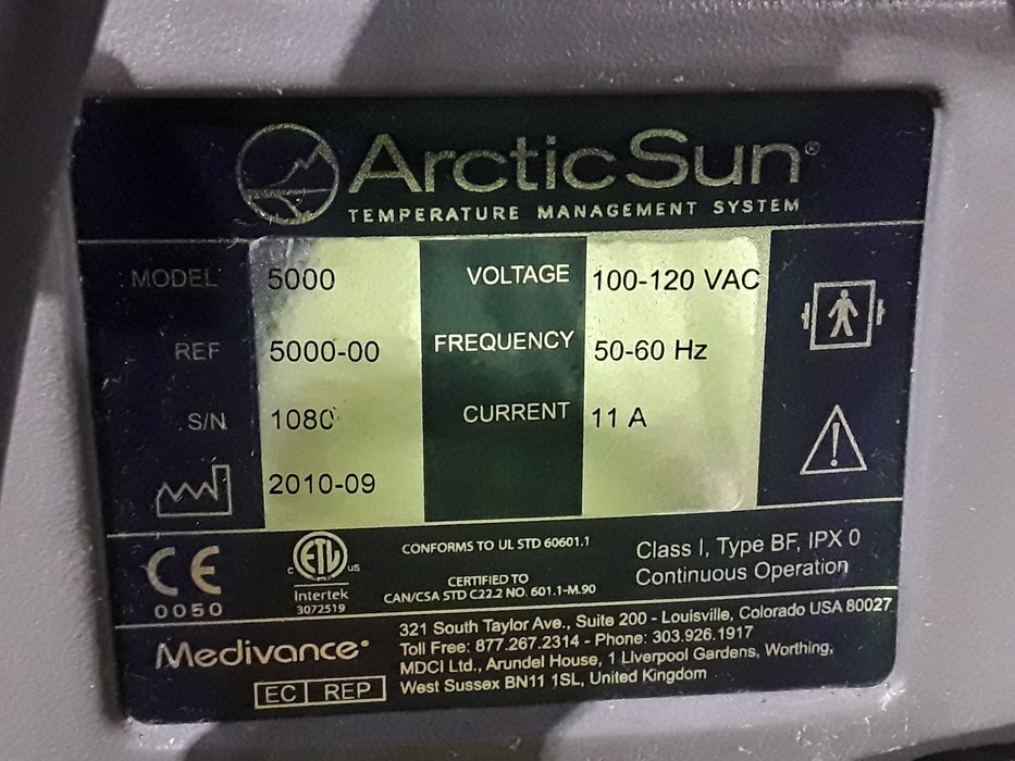 Medivance Arctic Sun 5000 Temperature Management System